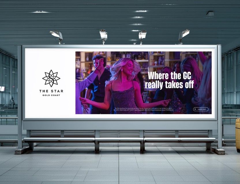 Social media campaign visual frame